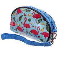  Small Flamingo Purse / Make Up Bag 