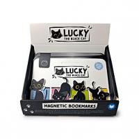  Lucky Black Cat Magnetic Bookmarks 