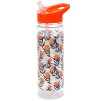  Plastic Water Bottle Protea Flower 550ml 