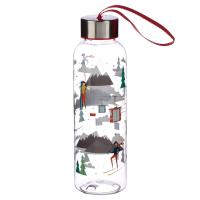  Plastic Water Bottle with Metallic Lid Sking 500ml 