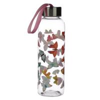  Plastic Water Bottle with Metallic Lid Butterflies 500ml 