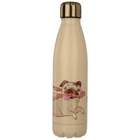  Stainless Steel Hot & Cold Thermal Insulated Bottle Pug Dog 500m 