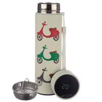  Stainless Steel Hot & Cold Thermal Insulated Bottle with Thermom 