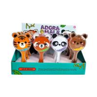  Adormals Wild Head Shaped Glitter Hair Brush 