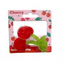  Shaped 8Cm Hair Claw - Cherry 