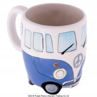  Ceramic Camper Van Mug Blue 