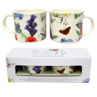 Espresso Cups - Butterfly Meadows Set - 2 