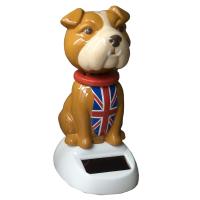  UK Bulldog Novelty Solar Pal 