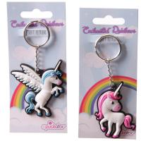  PVC Unicorn Keyring 
