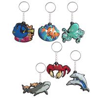  Sealife Keychain, 6 assorted 