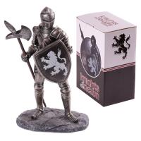  Black Knight with Poleaxe and Shield 