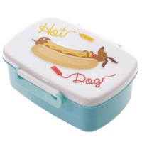  Hot Dog Sausage Dog Single Lunch Box 