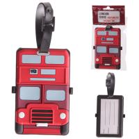  London Bus Luggage Tag 