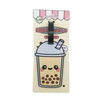  Foodiemals Bubble Tea- Pvc Luggage Tag 