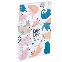  Stationery & Pens - Cat's Life A5 Notebook 