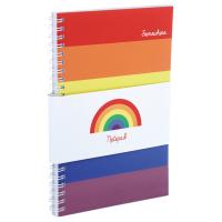  Somewhere Rainbow A5 Notebook 
