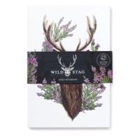  Wild Stag Recycled Paper A5 Notebook 