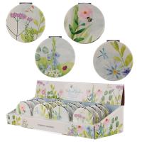  Botanical Garden Pu Compact Mirror 