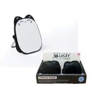  Lucky Black Cat Free Standing Mirror 