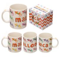  Mallorca Lizard New Bone china mug 