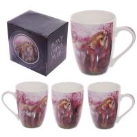  Pink Unicorn New Bone China Mug 
