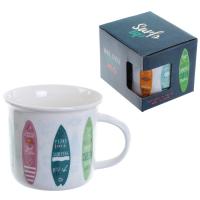  Surfboard new style bone china mug 