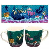  Mermaid New bone China Mug 