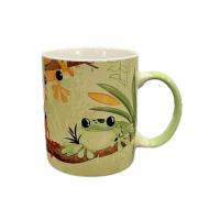  New Bone China Mugs - Tropical Frogs 