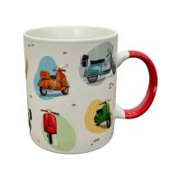  New Bone China Mugs - Scooter Mug 