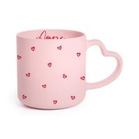  New Bone China Mugs - Amore  Shaped New Bone China Mugs - Handle 