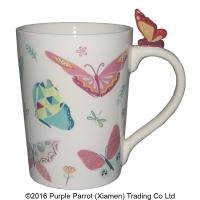  Wildlife gifts - Item on Handle Mug Butterfly 