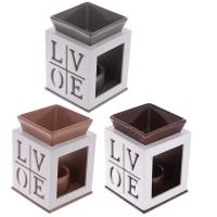  Ceramic and Wood Oil Burner - LOVE 