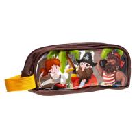  Jolly Rodger Pirates Clear Pencil Case 