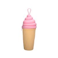  Ice Cream Upright Silicone Pencil Case 
