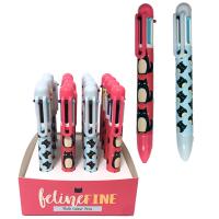  Stationery & Pens - Feline Fine Cat Multi Colour Pen 