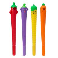  Vegetable Friends Fine Tip Pen, 4 Assorted 