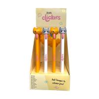  Purple Parrot Clicker Pens - Beans Cat Clicker Pen 