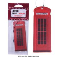  Shaped Air Freshener UK Phonebox 