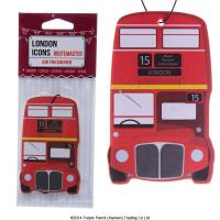  Shaped Air Freshener UK London Routmaster Bus 