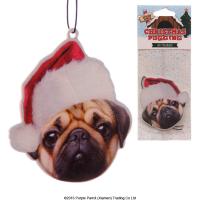  Air Freshener Christmas Pug 