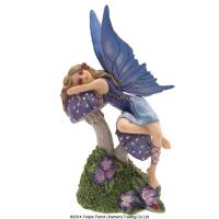  Tales of Avalon Fairy Resting on Toadstoll Lisa Parker 