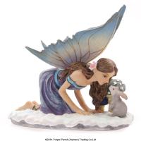  Tales of Avalon Fairy with Rabbit Winter Lisa Parker 