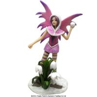  Nathascha Faulkner Fantasy Snow Fairy Throwing Snowball 