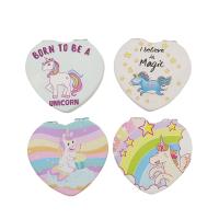  Heart Shaped Mirror - 7X6 Cm - Unicorn 