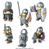  Medieval Soldier, 6 assorted 
