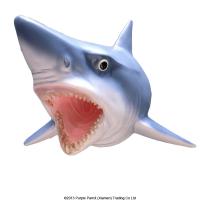  Poly-Resin Large Animal Head Wall Plaque Shark 