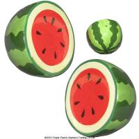  Water Melon Salt and Pepper Set Half 
