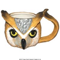  Owl Head Mug Yellow 