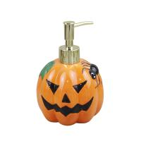  Halloween Pumpkin Ceramic Soap Dispenser 