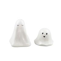  Halloween Ghost Ceramic Salt and Pepper Set 